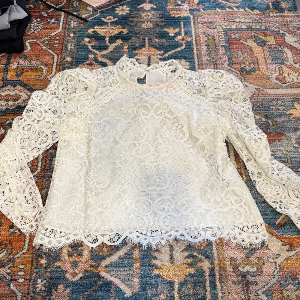 Lilly Pulitzer Lace Top